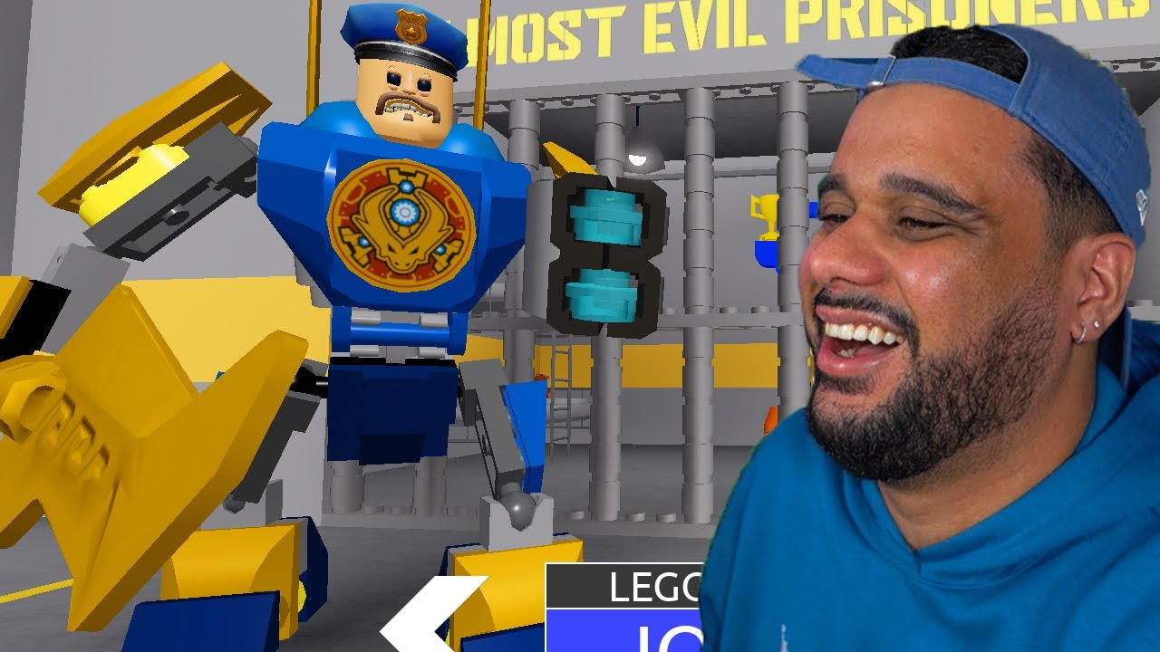 ATUALIZOU A PRISÃO DO BARRY MODO LEGO® NO ROBLOX