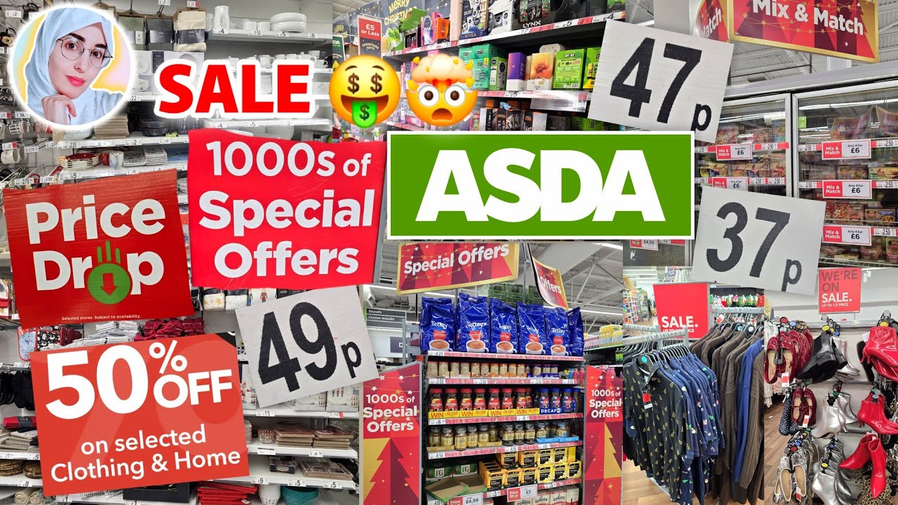 THE BIG ASDA SALE 🤑 50% OFF HOME & CLOTHING‼️Shop With Me 🤩 *be quick!*