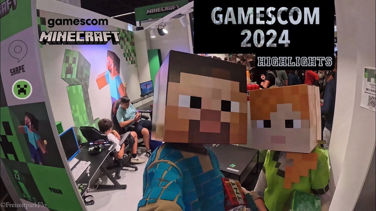 Highlights der gamescom 2024 | Köln Messe (25.08.2024) [4K]