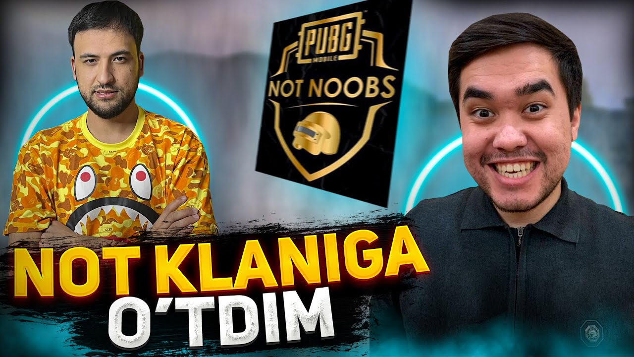 PUBG MOBILE - NOT KLANIGA KIRDIM VA PUBGDA YENGILIK KO'RAMIZ