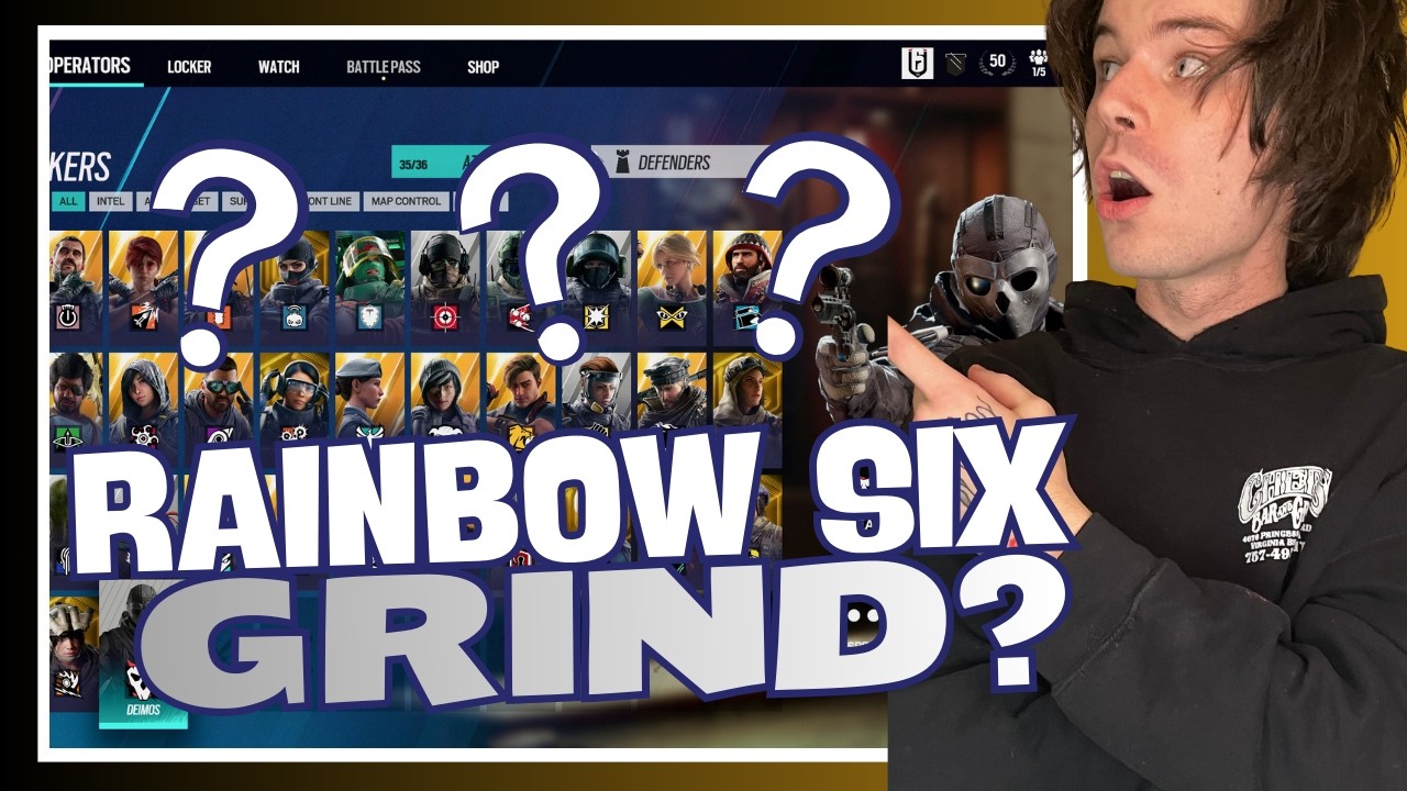 TRYING TO GET GOOD AT RAINBOW SIX SIEGE!