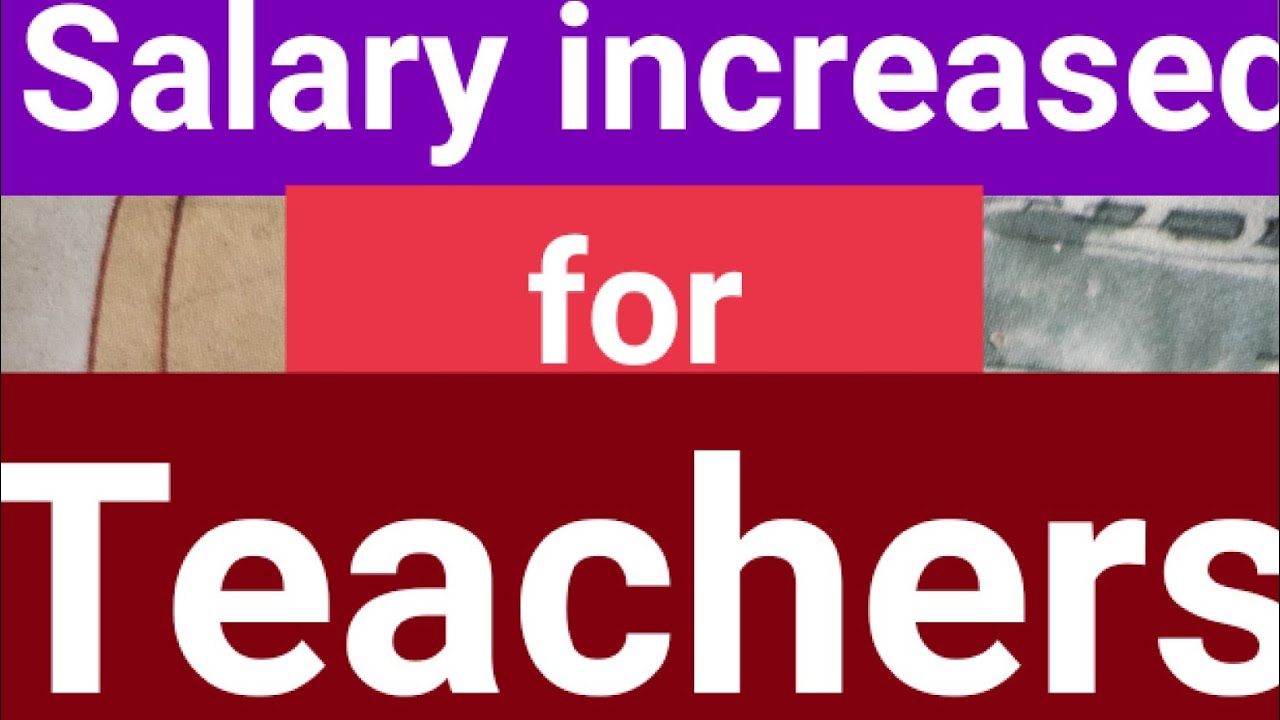 Salary increase of MSK/SSK teachers...