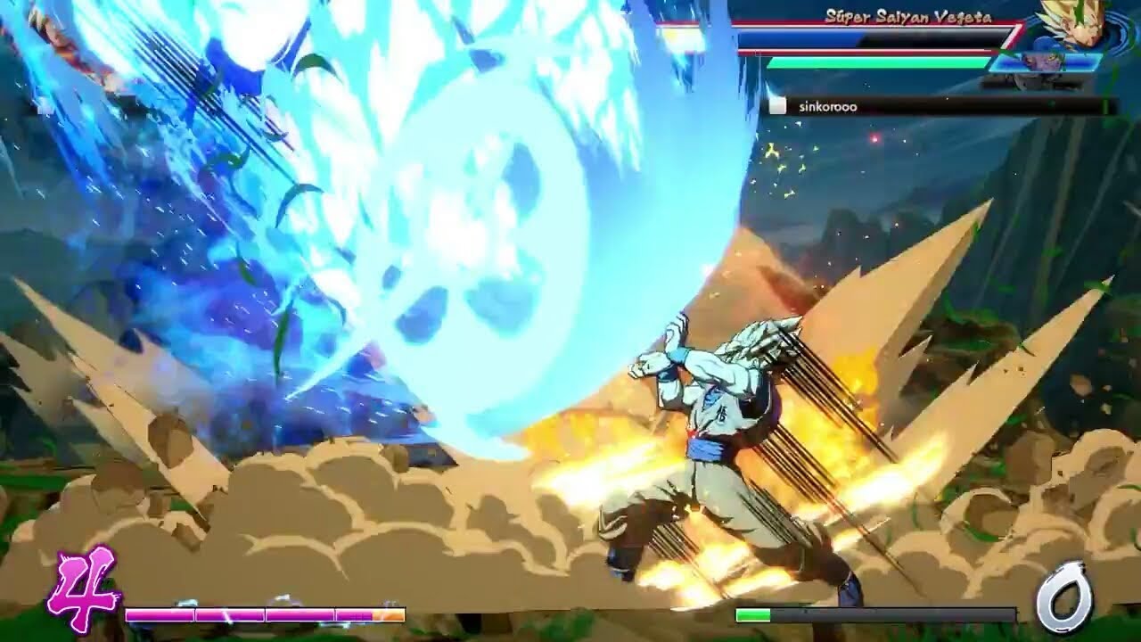 Dragon Ball FighterZ Beta - #12 Online Lobo Vs sinkorooo