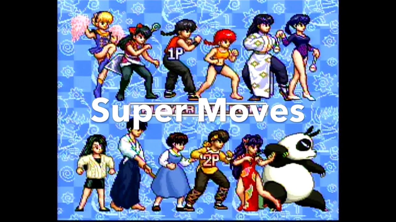 Ranma 1/2: Chougi Ranbu Hen Super Moves Super Famicom
