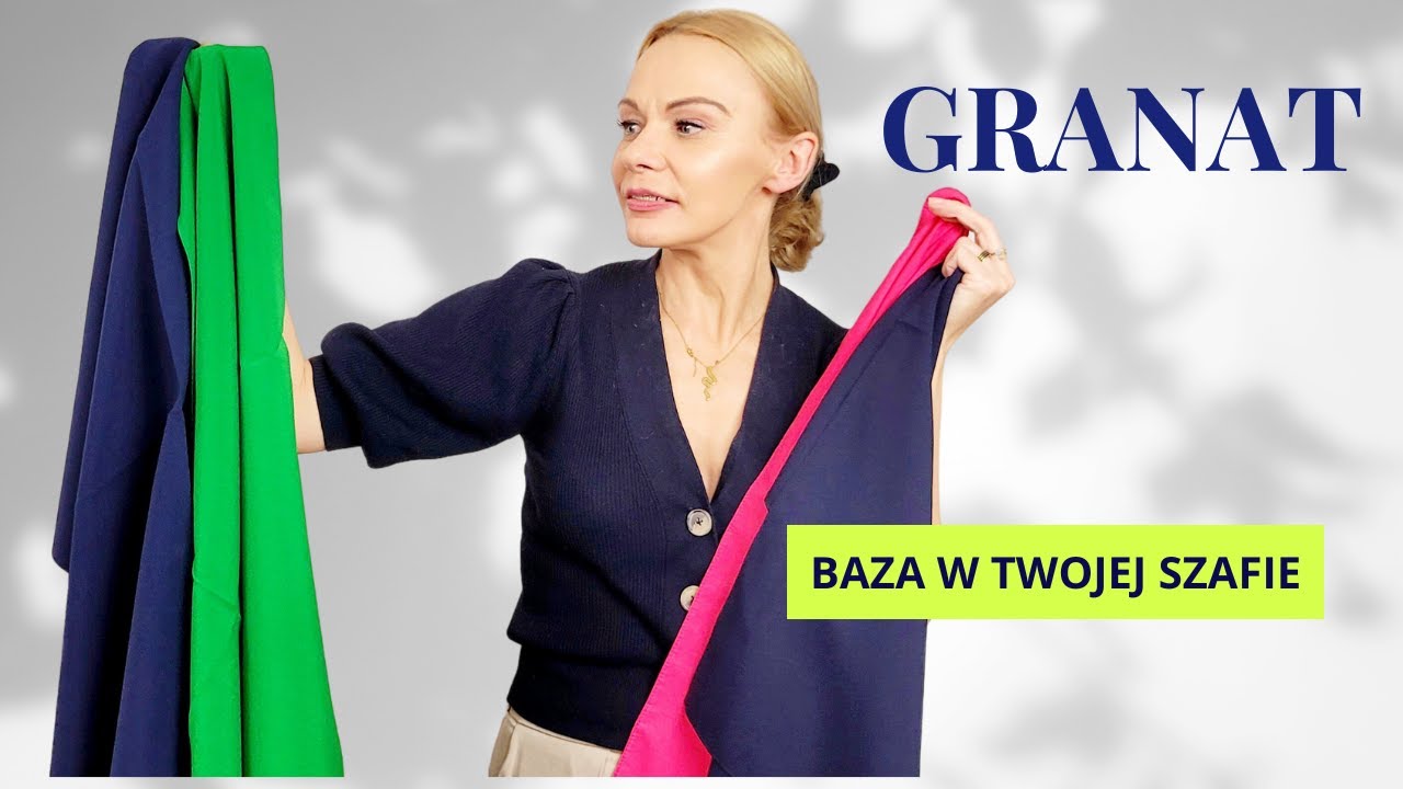 Czy kolor granatowy jest dla każdego? Kolor na każdą okazję. Magia koloru granatowego