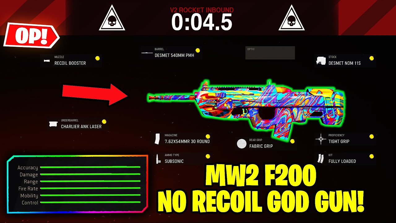 these SPECIAL ATTACHMENTS make MW2 BP50 OVERPOWERED on VANGUARD! (Best BP50 Class Loadout Gameplay)