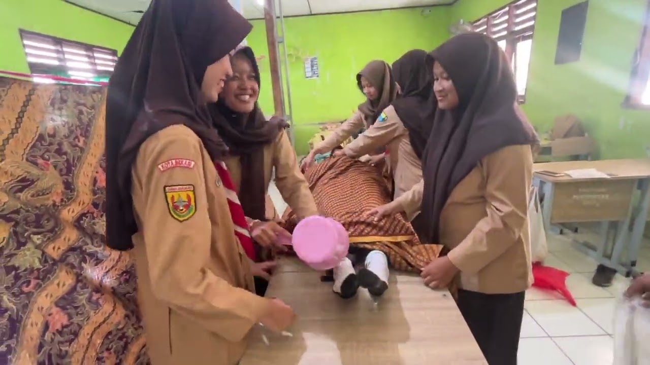 Ujian Praktik Agama Memandikan Mengkafani dan menyolatkan