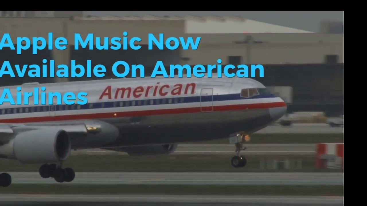 Apple Music To Be Available on American Airlines