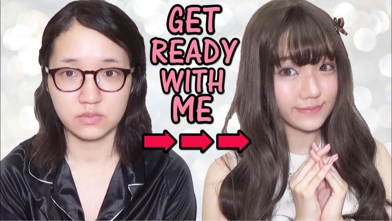 【詐欺メイク】秋のお出かけモーヴピンクメイク&ヘア&コーデ♡GetReadyWithMe Autumn Makeup