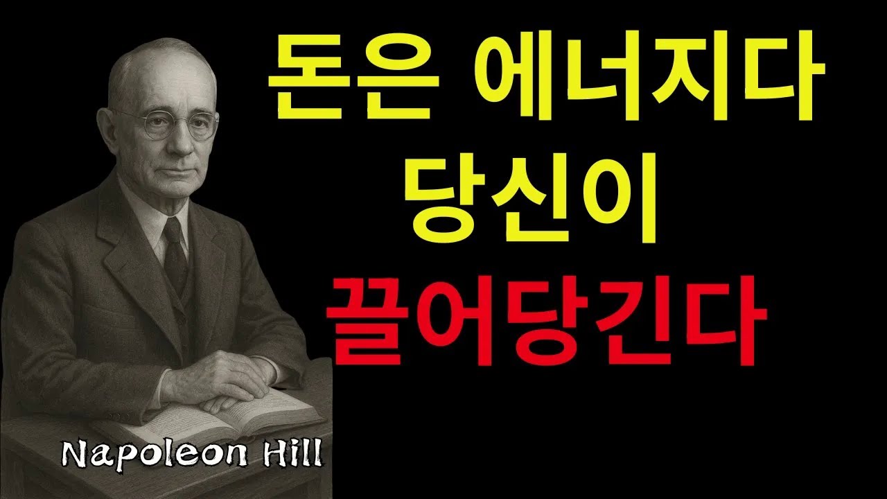 돈을 쫓지 말라, 진동을 바꿔라｜나폴레온 힐의 부의 진동법칙”