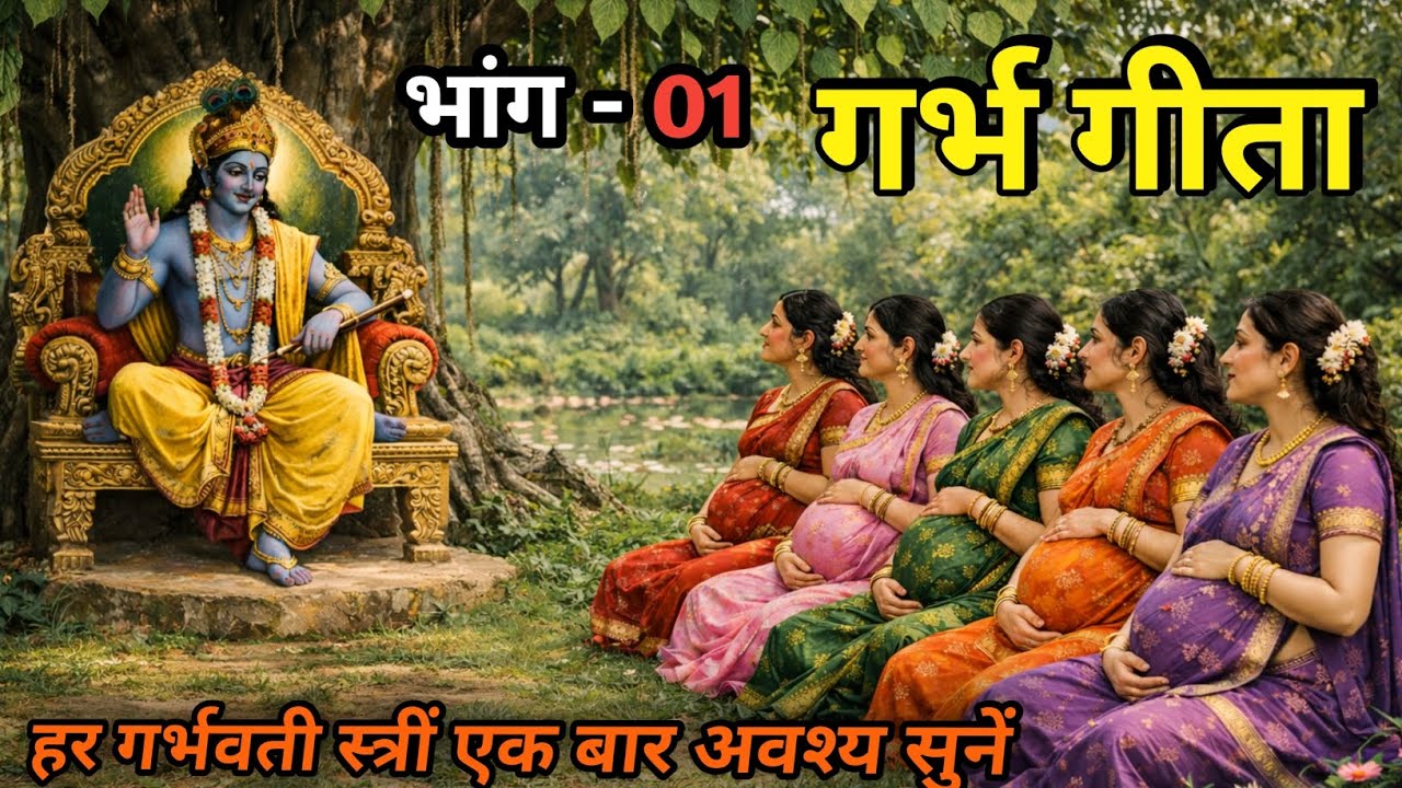 गर्भ शिक्षाऐं | गर्भ में सुनाया गया ज्ञान जीवन भर साथ देता है | हर गर्भवती स्त्रीं अवश्य सुनें #gyan