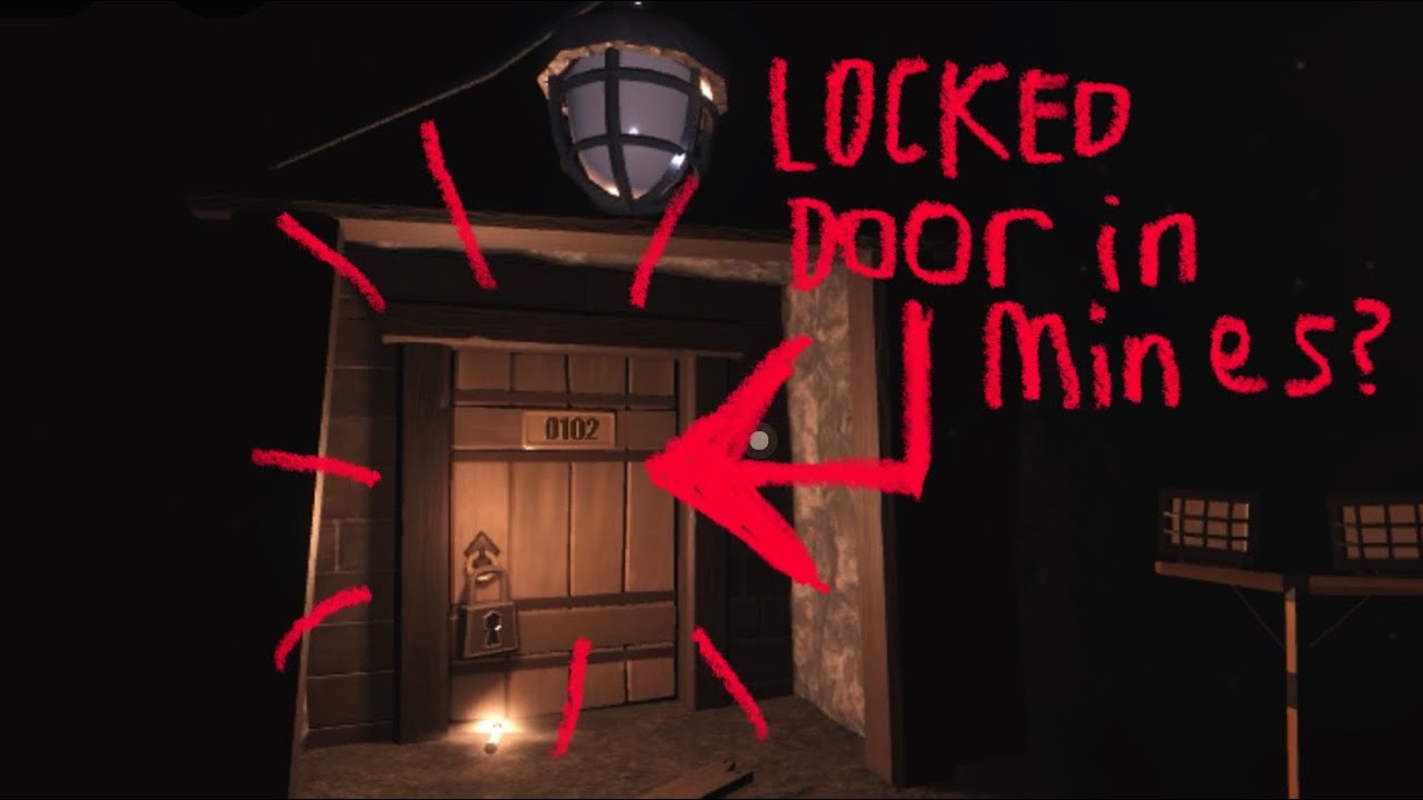 How to find a locked door in Roblox Doors the Mines!