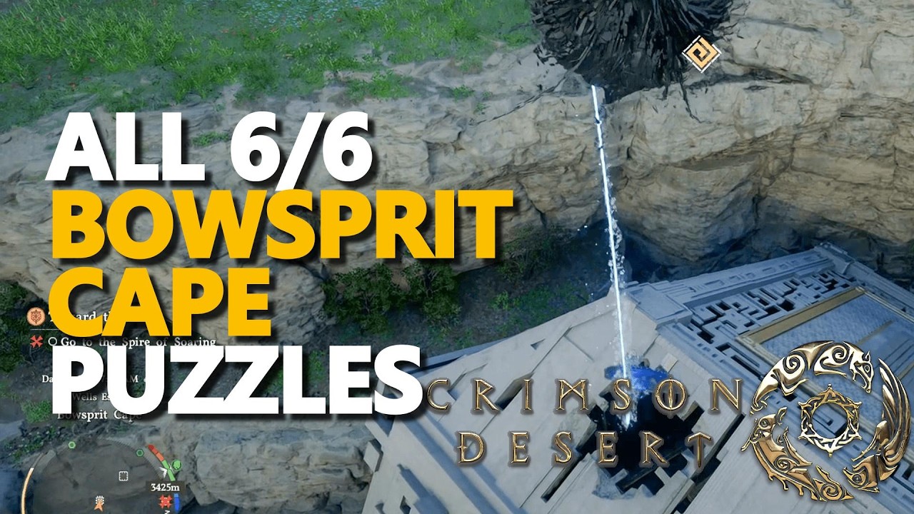 All Bowsprit Cape Puzzles Crimson Desert
