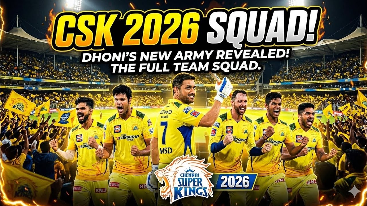 CSK 2.0: Jeet Ki Saazish ya IPL ka Naya Toofan? 🦁🔥 #csk #ipl2026 #shorts 