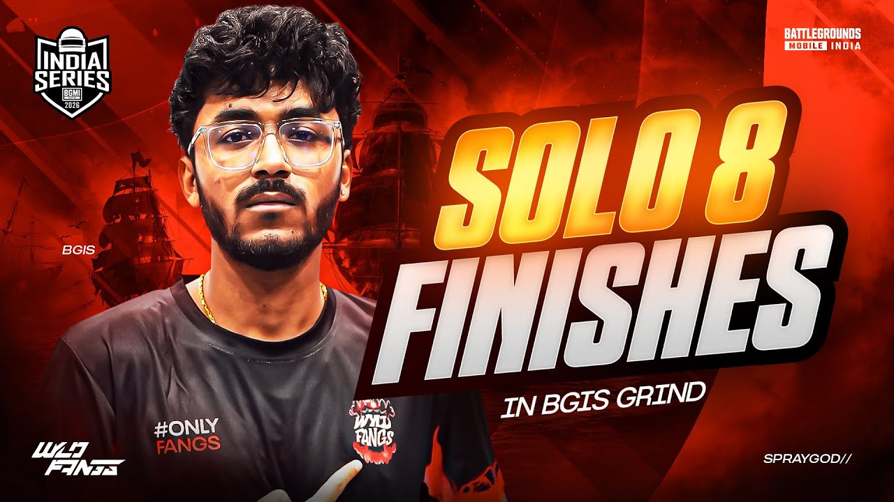 SOLO 8 FINISNES IN BGIS THE GRIND🔥| SPRAYGOD