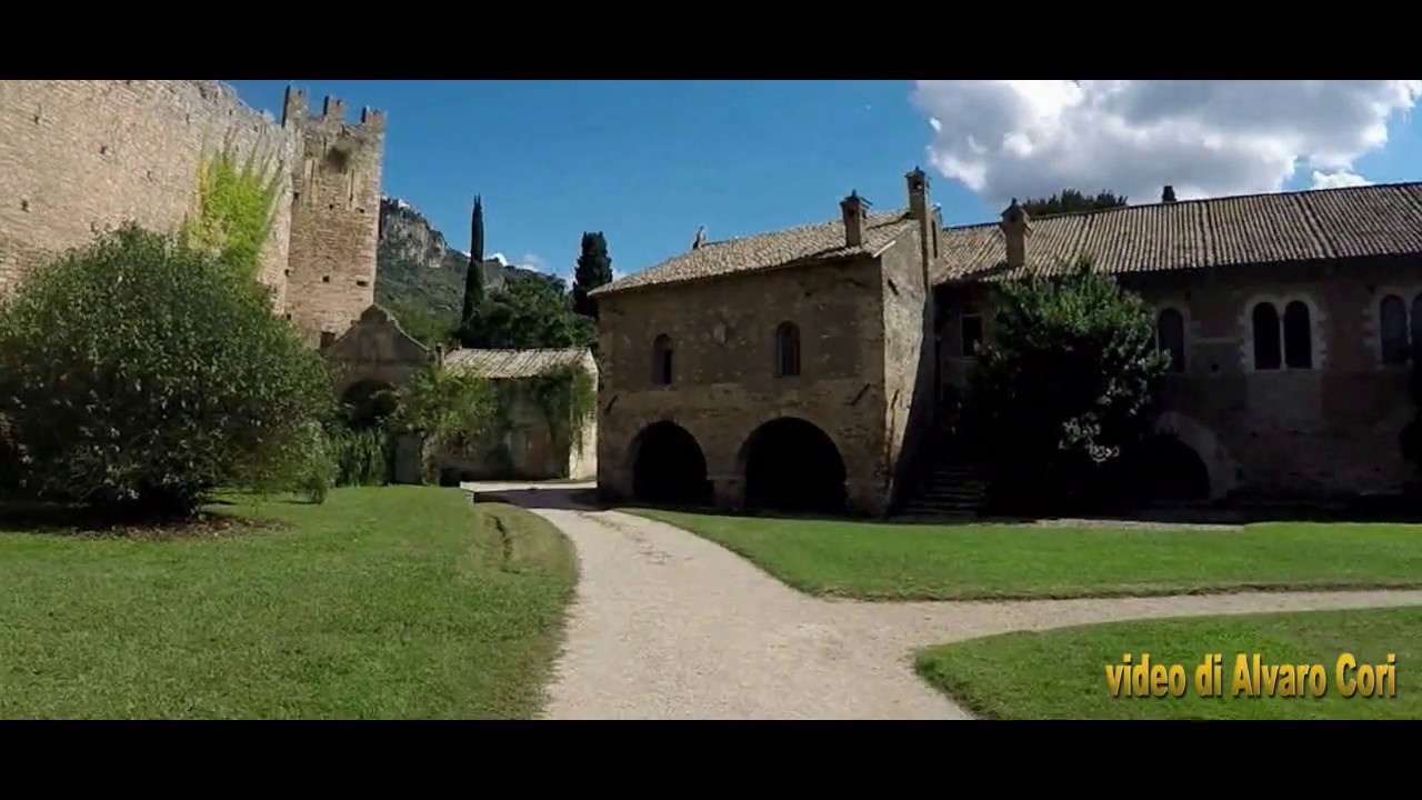 I giardini di Ninfa visti dal drone