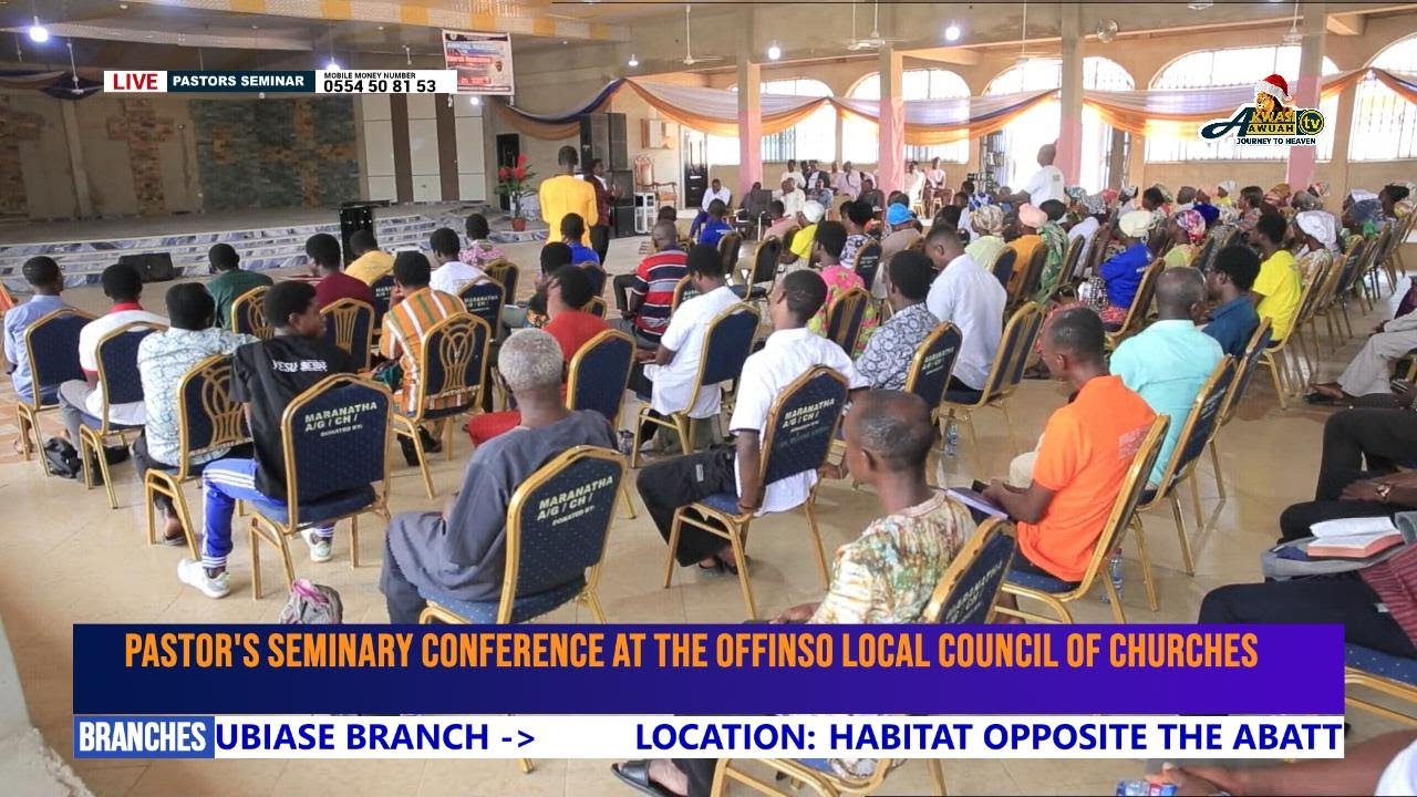 PASTOR'S SEMINARY CONFERENCE AT OFFINSO WITH EVANGELIST AKWASI AWUAH/17TH DECEMBER, 2025