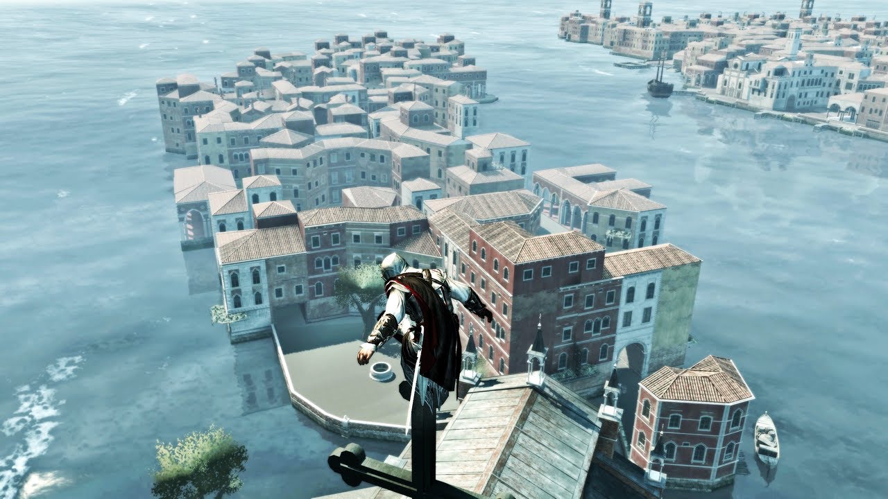 Assassin's Creed 2 - Exploring South Venice [Out of Bounds]