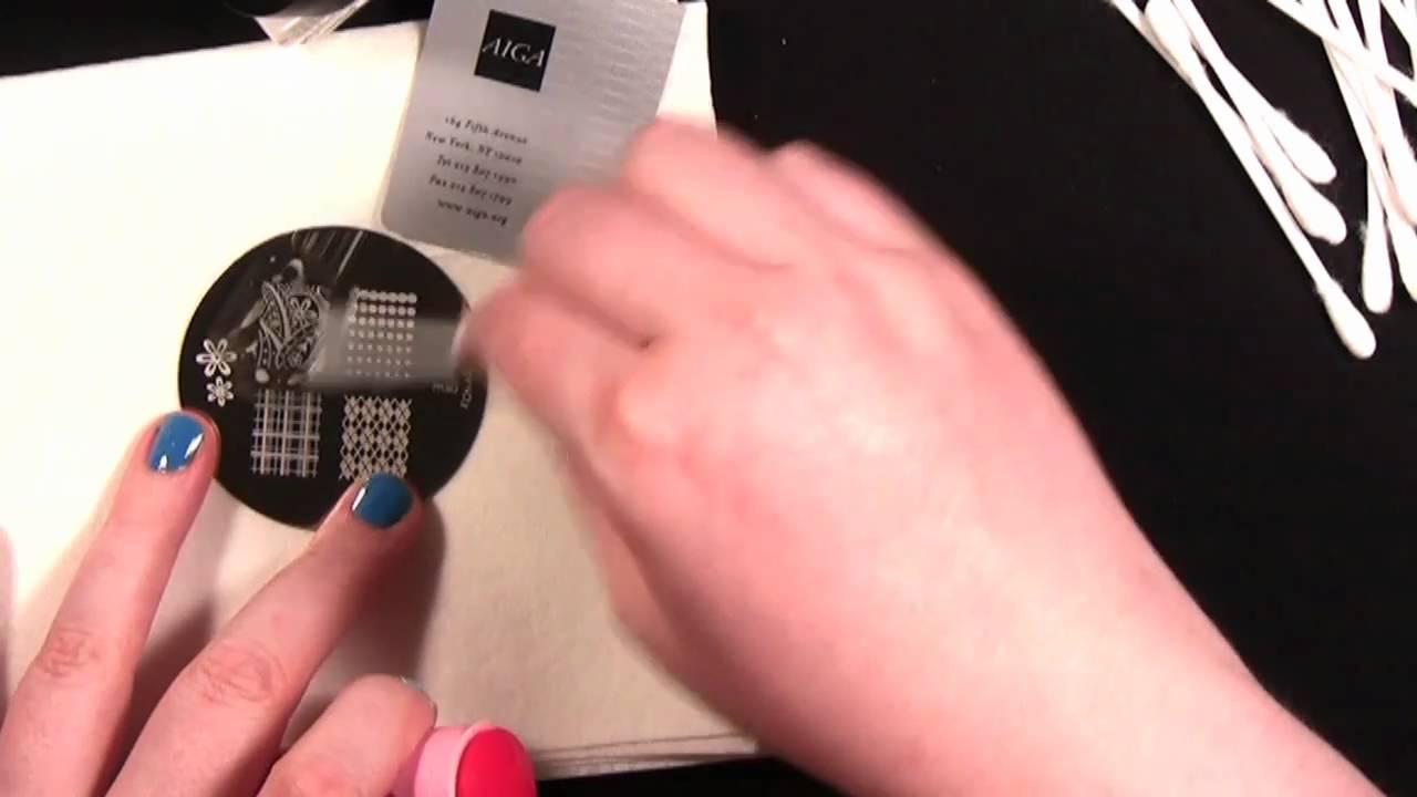 Инструкция: Konad Nail Stamping
