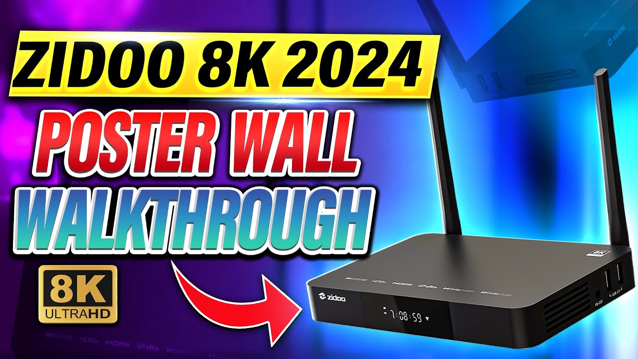 Zidoo Z9X 8K Walkthrough - Android Media Player Review