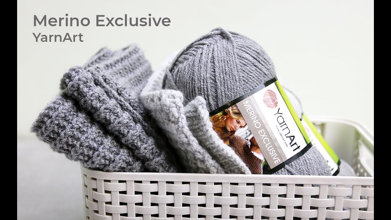 Полушерсть. Пряжа Merino Exclusive YarnArt