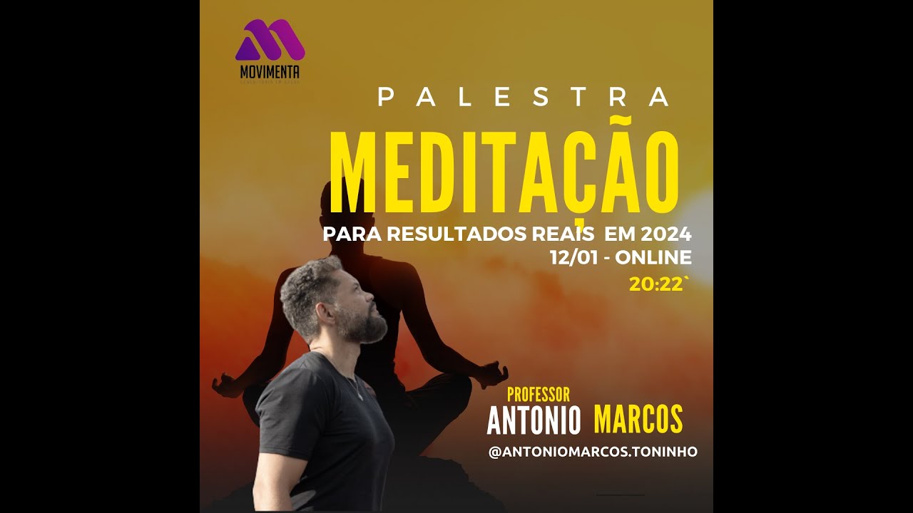 Clube da Meditação - prática 10/01