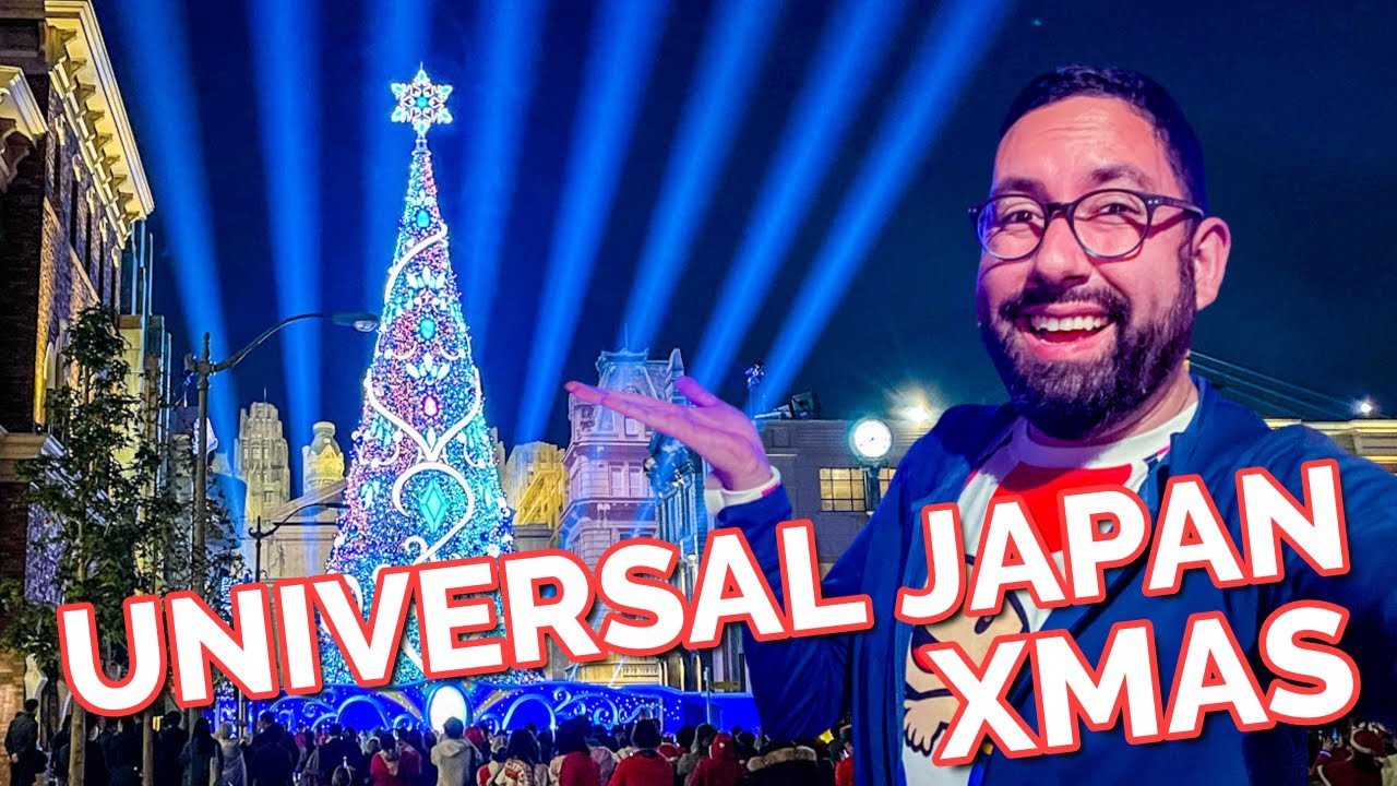Празднуем Рождество в Universal Studios Japan! | Съедаем Рудольфа и ёлку из Книги рекордов Гиннесса