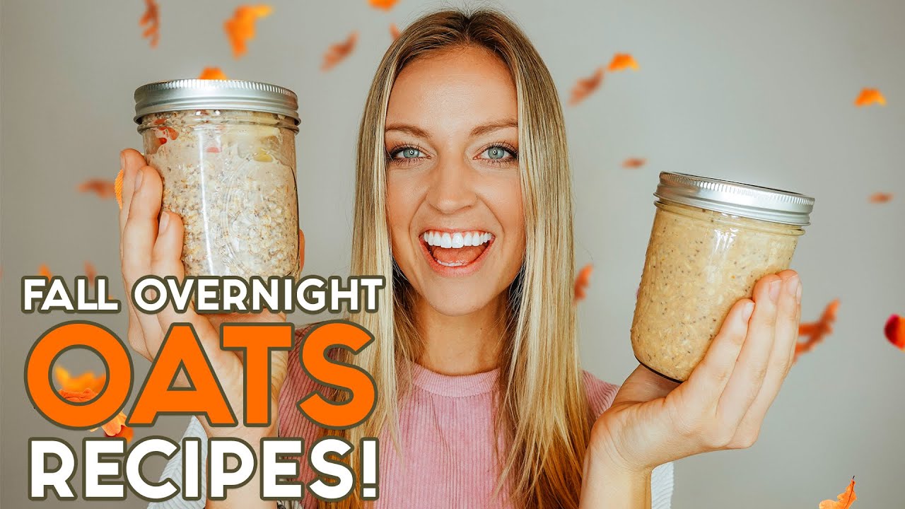 3 Easy Overnight Oats Recipes for Fall!
