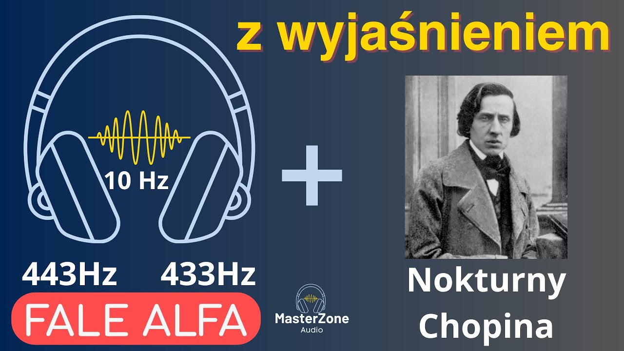 Nokturny Chopina + 10 Hz &ndash; Muzyka do Skupienia i Pracy Głębokiej  (z wyjaśnieniem)
