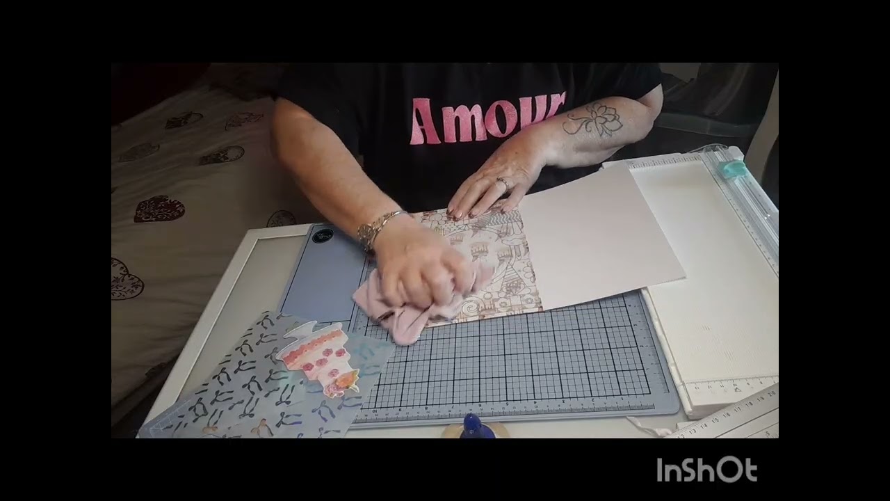 Je fais mes carte d anniversaire 