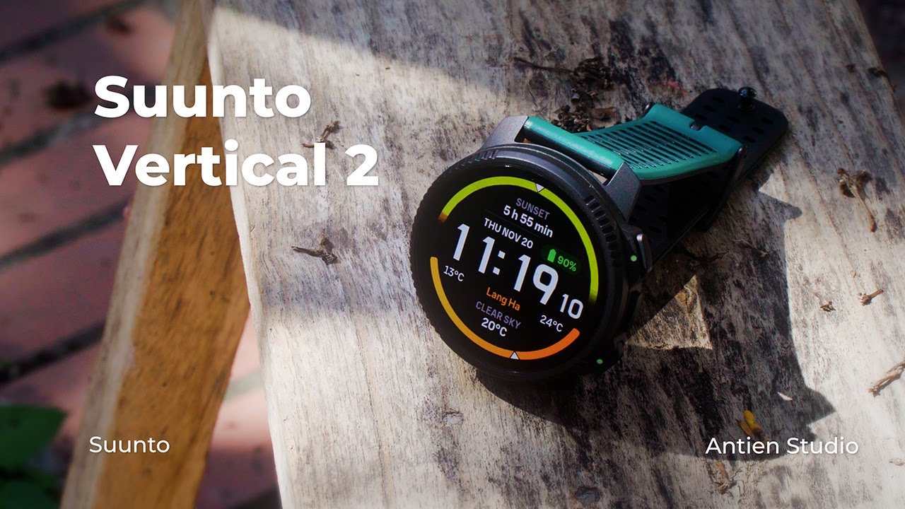 Suunto Vertical 2 – Đồng hồ cho trekking và Trail Running Bản Đồ Offline, Pin Trâu, Định Vị Chuẩn