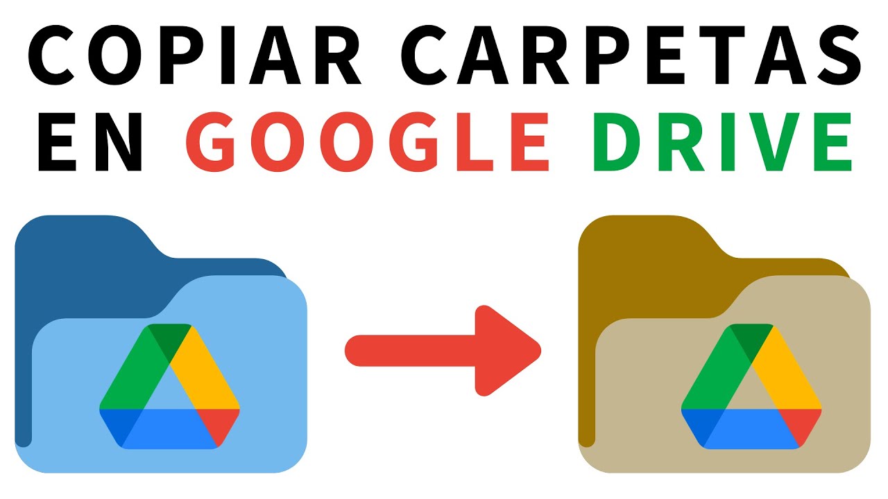 Cómo copiar una carpeta en Google Drive