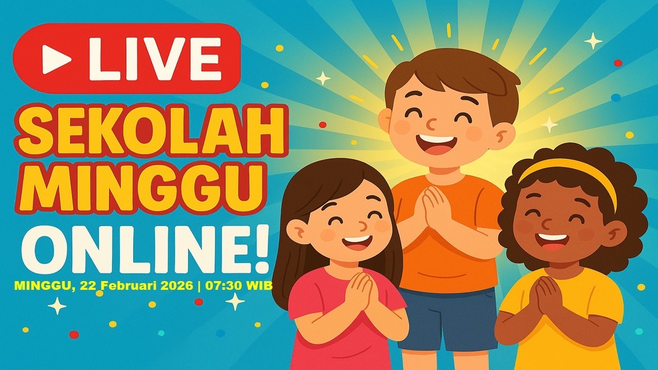 IBADAH SEKOLAH MINGGU LIVE 22 Februari 2026