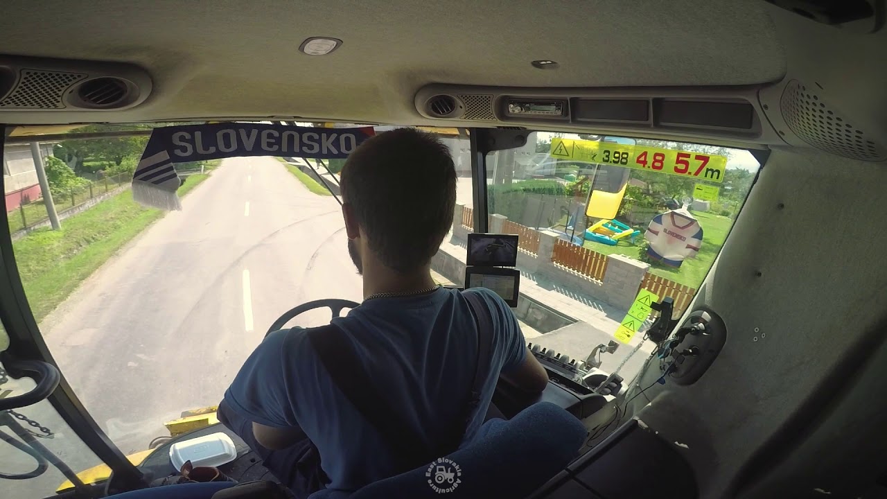 #2 New Holland CR9080 | GoProHero4 View |Výjazd na pole  | East Slovakia Agriculture (ESA)