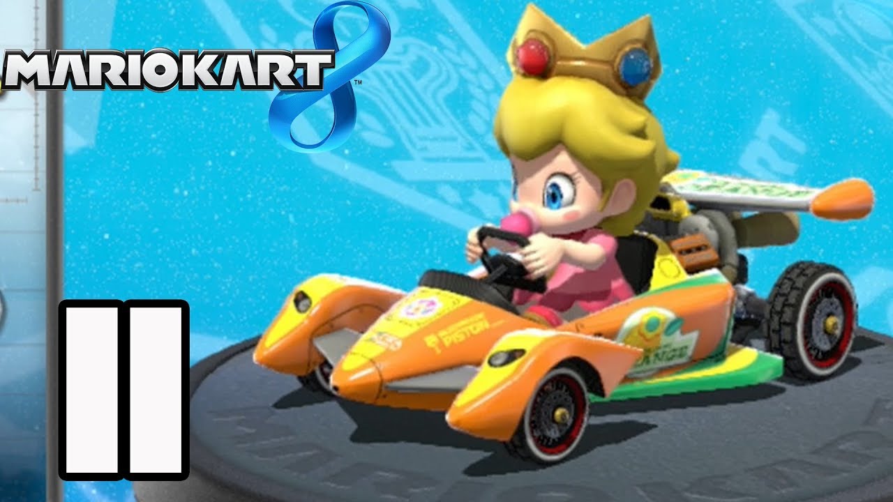 Mario Kart 8 - Gameplay Walkthrough part 11 -  Baby Peach 100 сс Star Cup (Wii U)