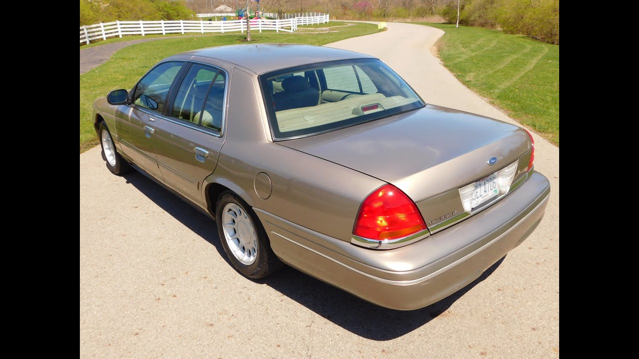 2002 Ford Crown Victoria LX - Only 150K Miles, Many New Parts, 2 Owners, Strong Body-On-Frame Car!