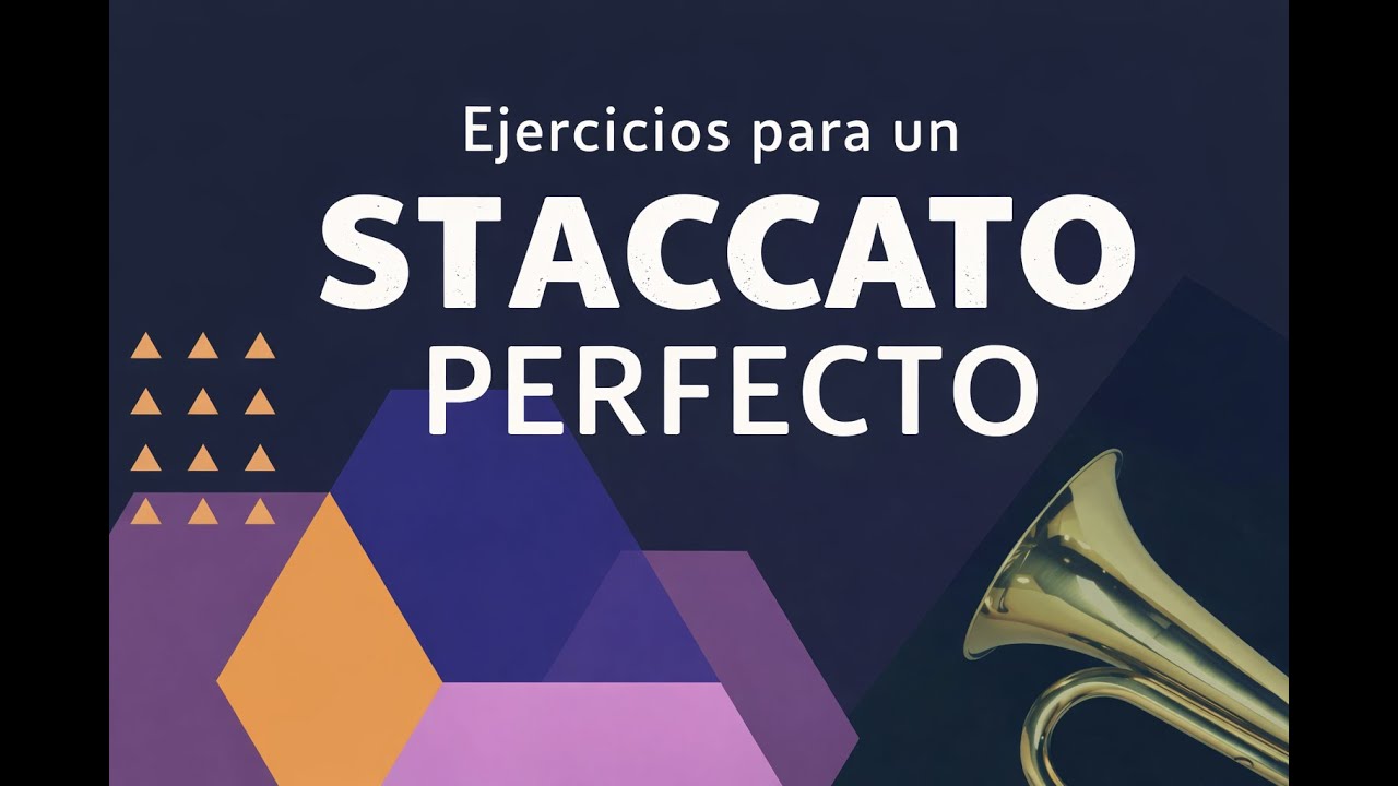 Ejercicio para un Staccato Perfecto en Cornetas de Orden y Clarines