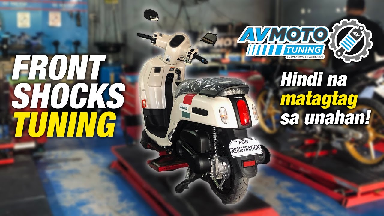Fazzio Front Shocks Tuning sa AV MOTO | Ange Salasiban