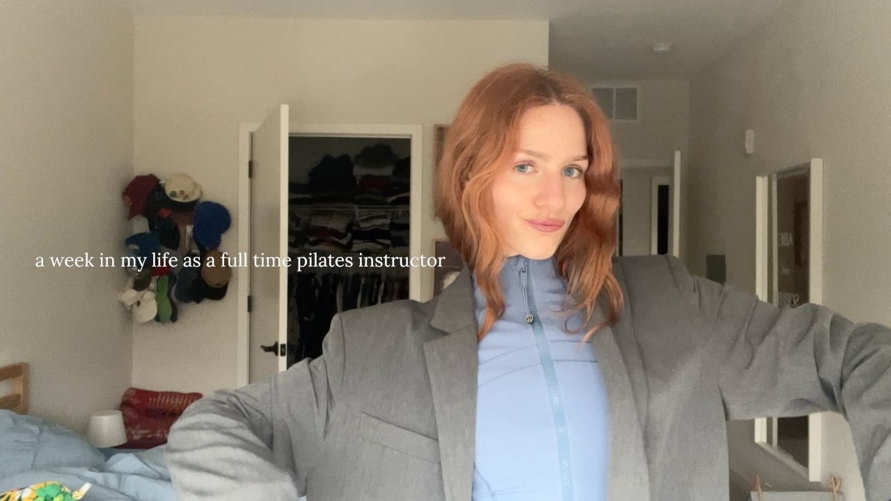 week in my life as a pilates instructor