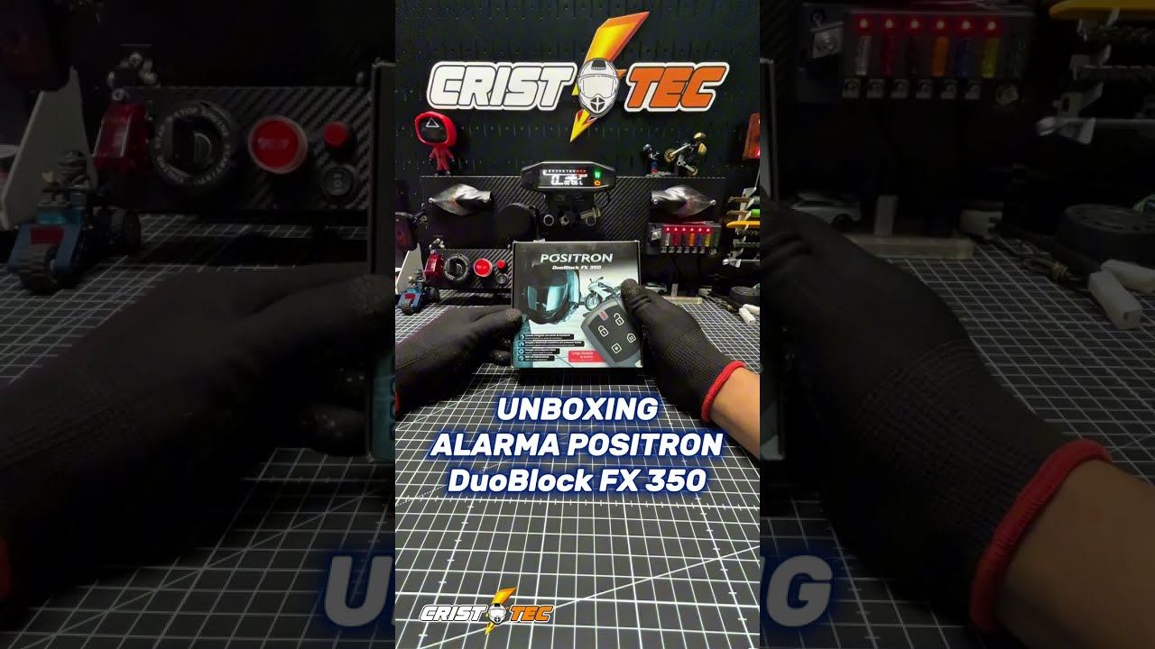 📦 UNBOXING COMPLETO ALARMA POSITRON DUOBLOK FX 350 🇧🇷 #positron #unboxing #accesoriosmoto 