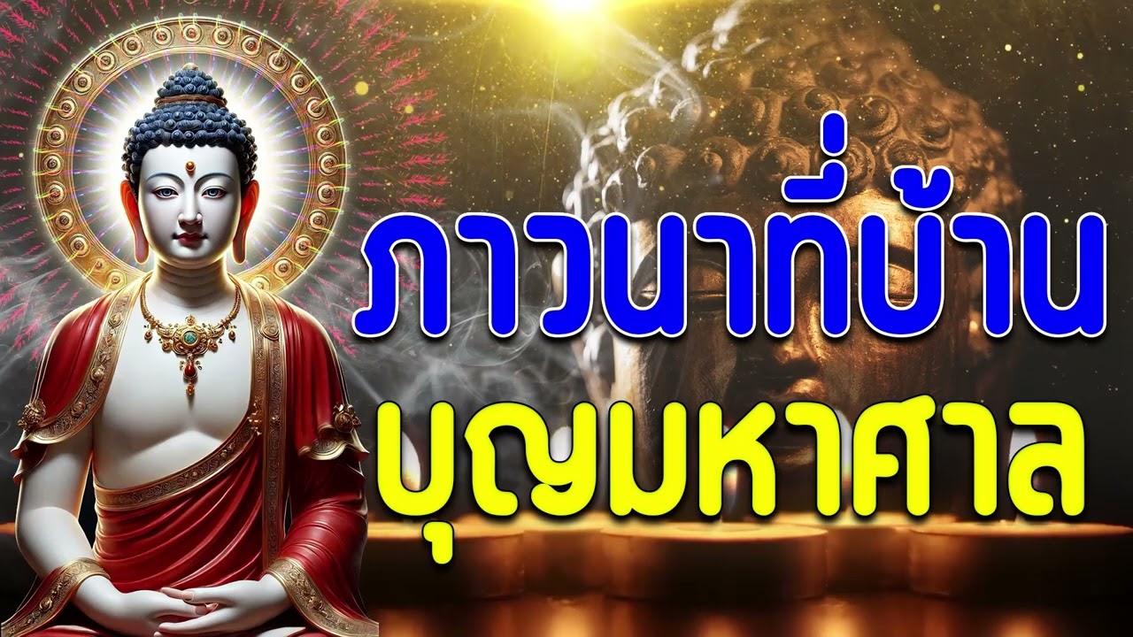 วิธีทำบุญให้ได้บุญ | ภาวนาที่บ้าน บุญมหาศาล | สติคือทางพ้นทุกข์ 🌷🌷🌷 #ฟังคำสอนของพระพุทธเจ้า