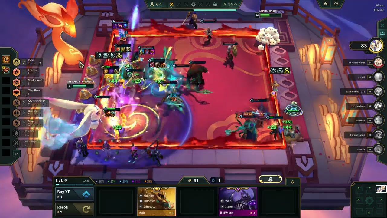 SICK 3 STAR YUNARA YASUO BOARD - TFT SET 16 RANKED