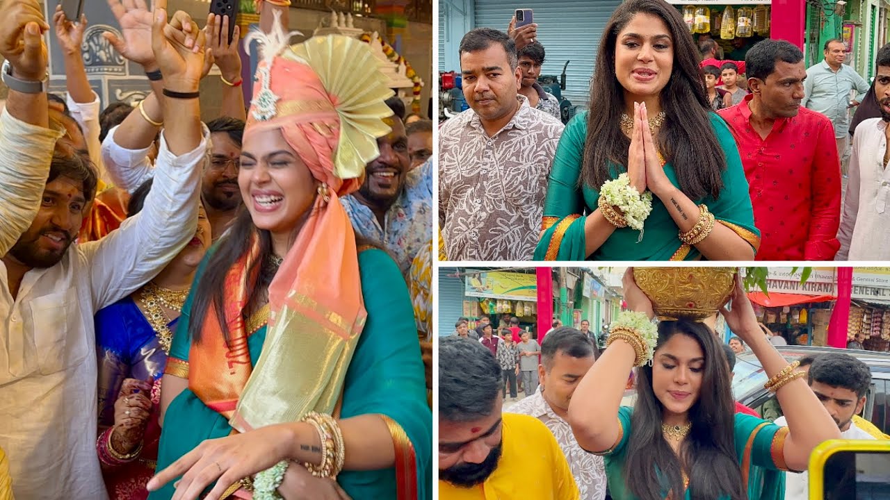Faria Abdullah Teenmaar Dance at Lal Darwaza Bonalu 2026 🔥 | Faria Abdullah Bonalu | Hyderabad 