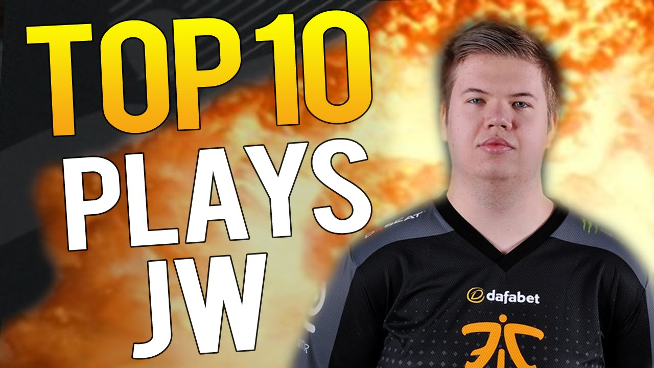 CS:GO - THE BEST TOP 10 PLAYS OF JW (Jesper Wecksell)