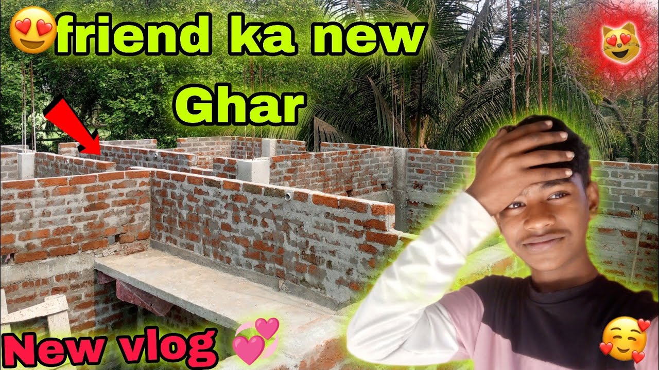 Friend Ka New Ghar 💞#vlog#trending #viralvideo new vlog 