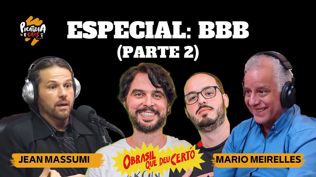 ESPECIAL BBB | com JEAN MASSUMI, GUGÃO SHOW, O BRASIL QUE DEU CERTO e MARIO MEIRELLES