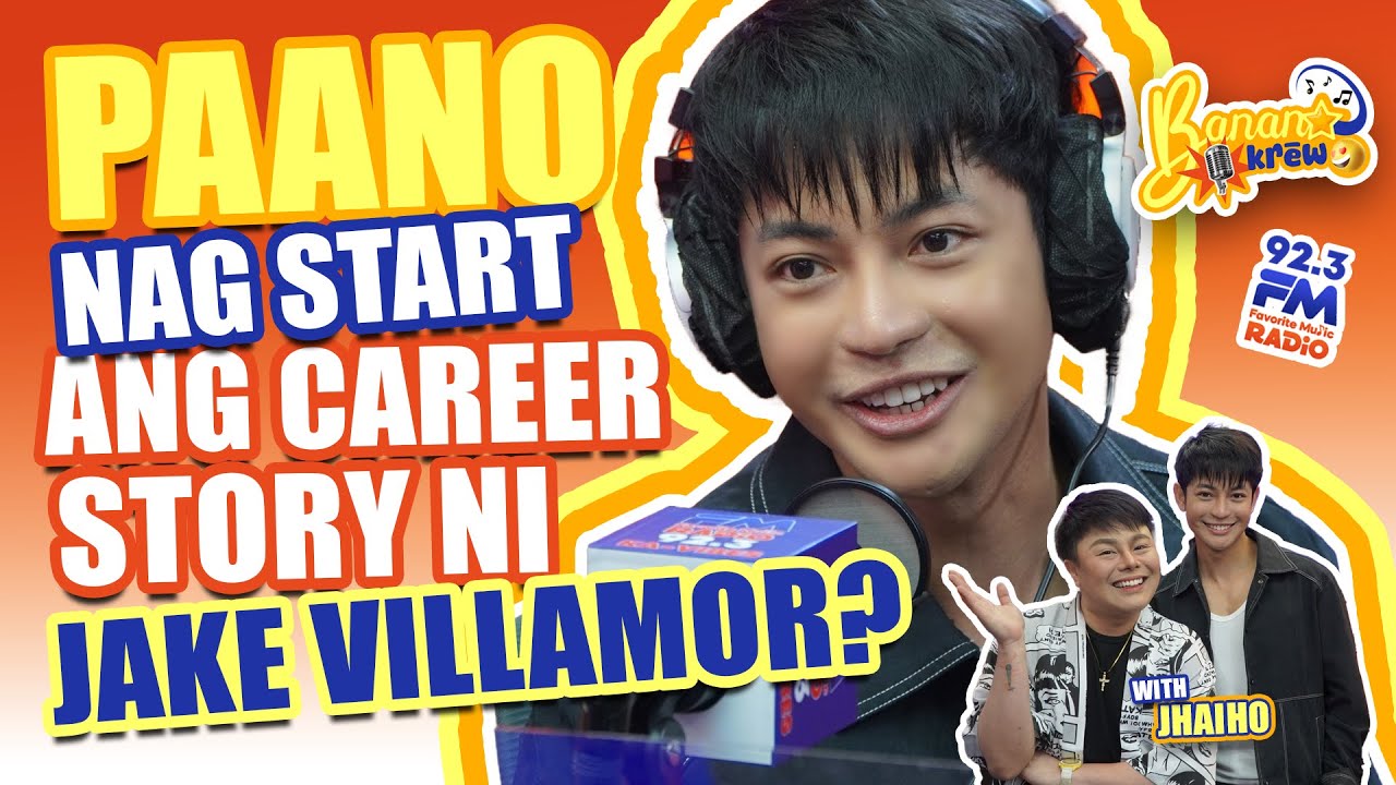 ALAMIN ANG CAREER STORY NI JAKE VILLAMOR!