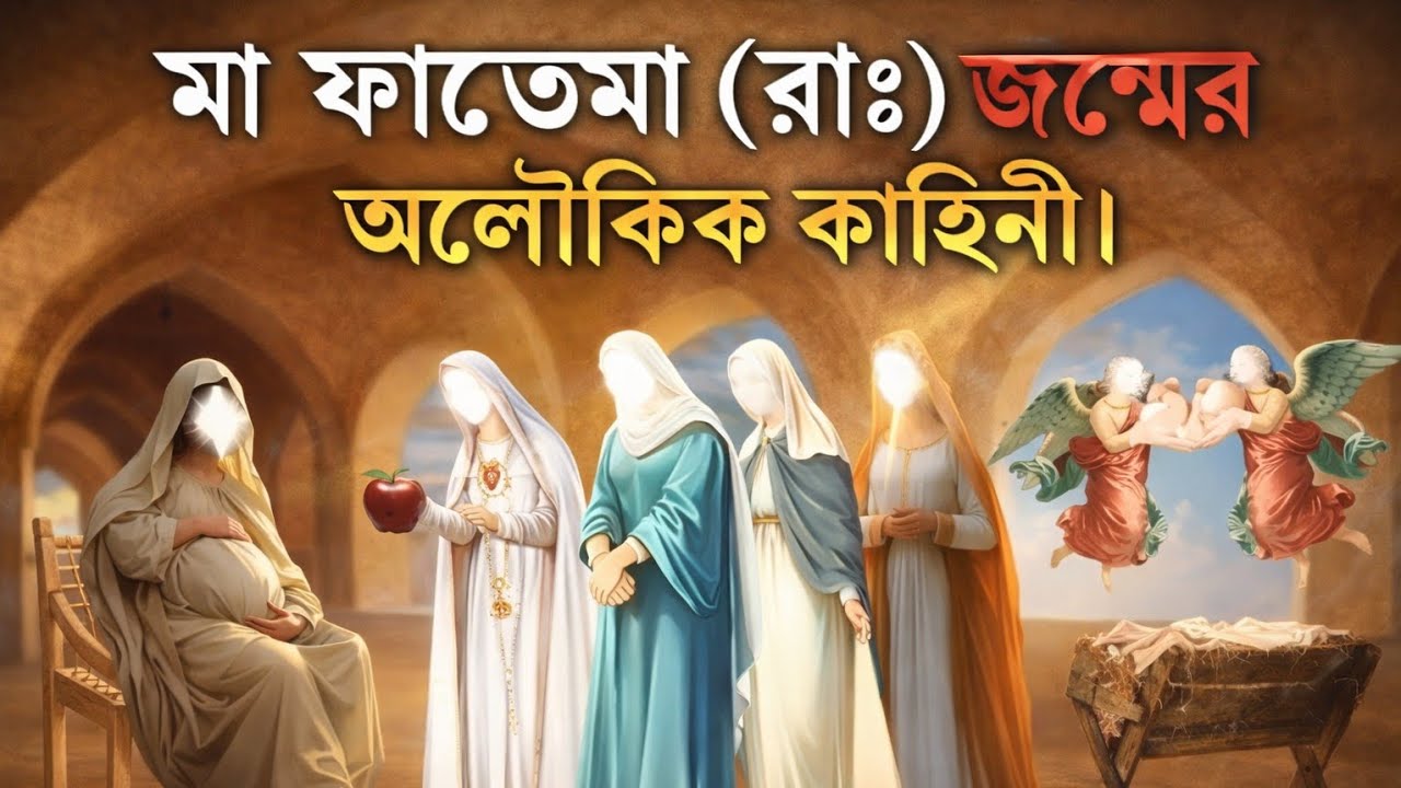 মা ফাতেমা (রাঃ) জন্মের অলৌকিক কাহিনি | মা ফাতেমার কষ্টের জীবনি | ইসলামিক ঘটনা | Vairal Video 51 | 