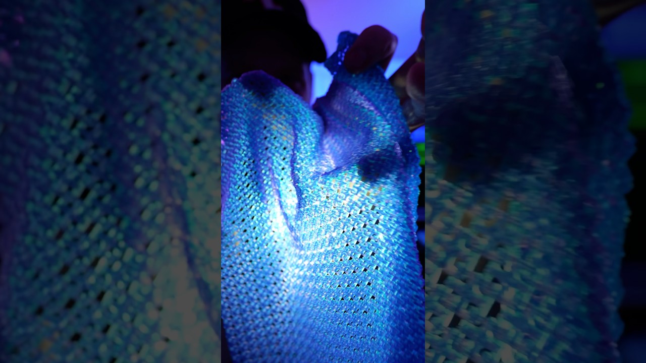 The Coolest 3D Printed Fabric Yet 😎🙂&zwj;&harr;️ Model PipeLink Chainmail Fabric By ZeroAlligator