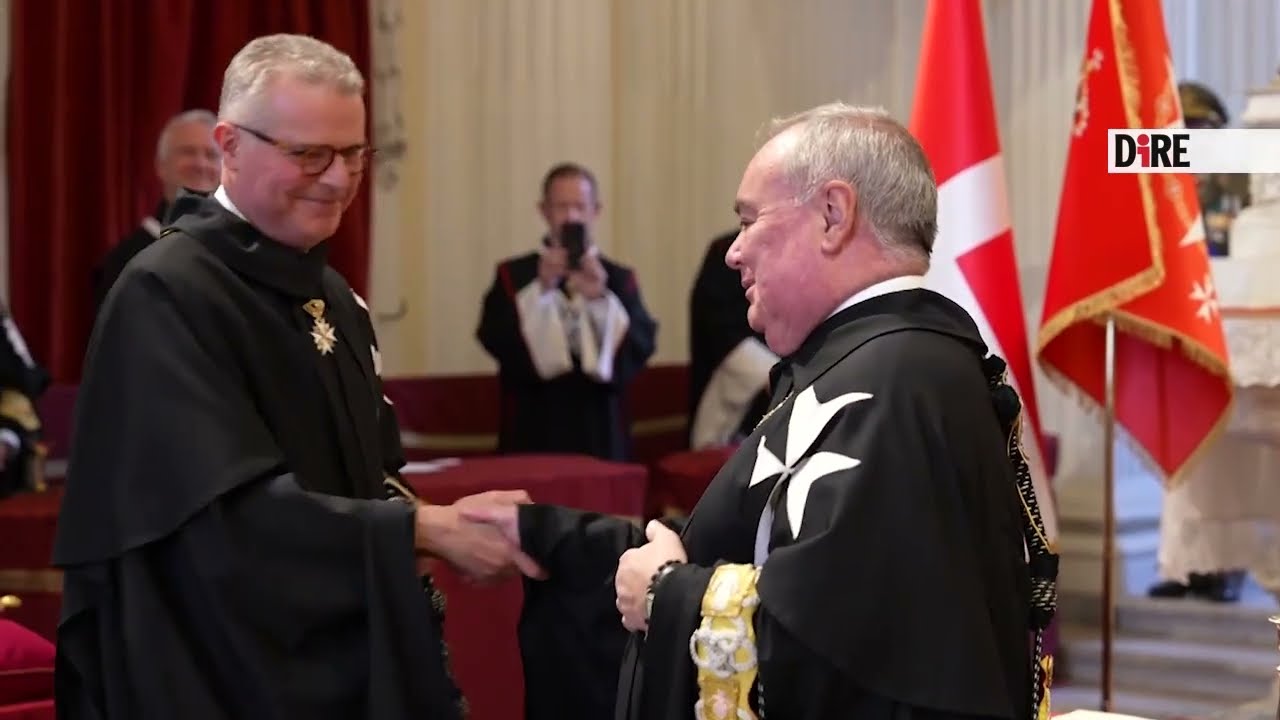 Fra’ John Dunlap è l’81° Gran Maestro dell’Ordine di Malta